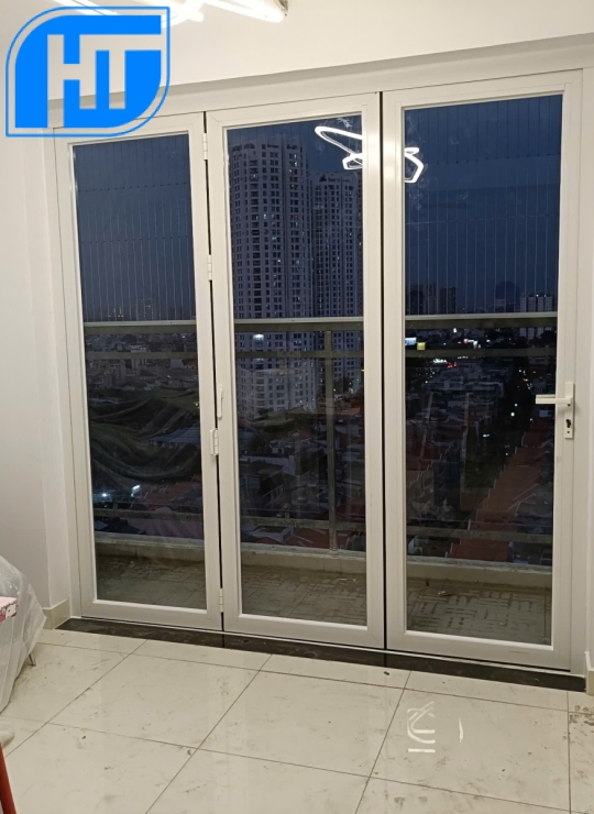 Cửa nhôm xingfa xếp trượt